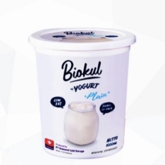 Jual BIOKUL YOGURT PLAIN 1 LITER / YOGHURT 1000ML Shopee Indonesia