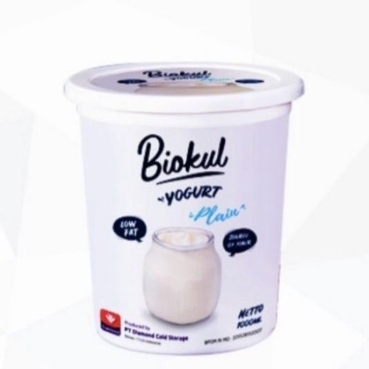 Jual Biokul Yogurt Plain 1 Liter Yoghurt 1000ml Shopee Indonesia