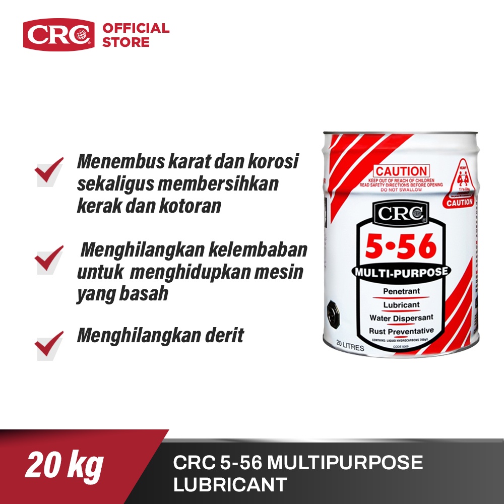 Jual CRC 5-56 Multi-Purpose Lubricant (20 L) - 5009 | Shopee Indonesia
