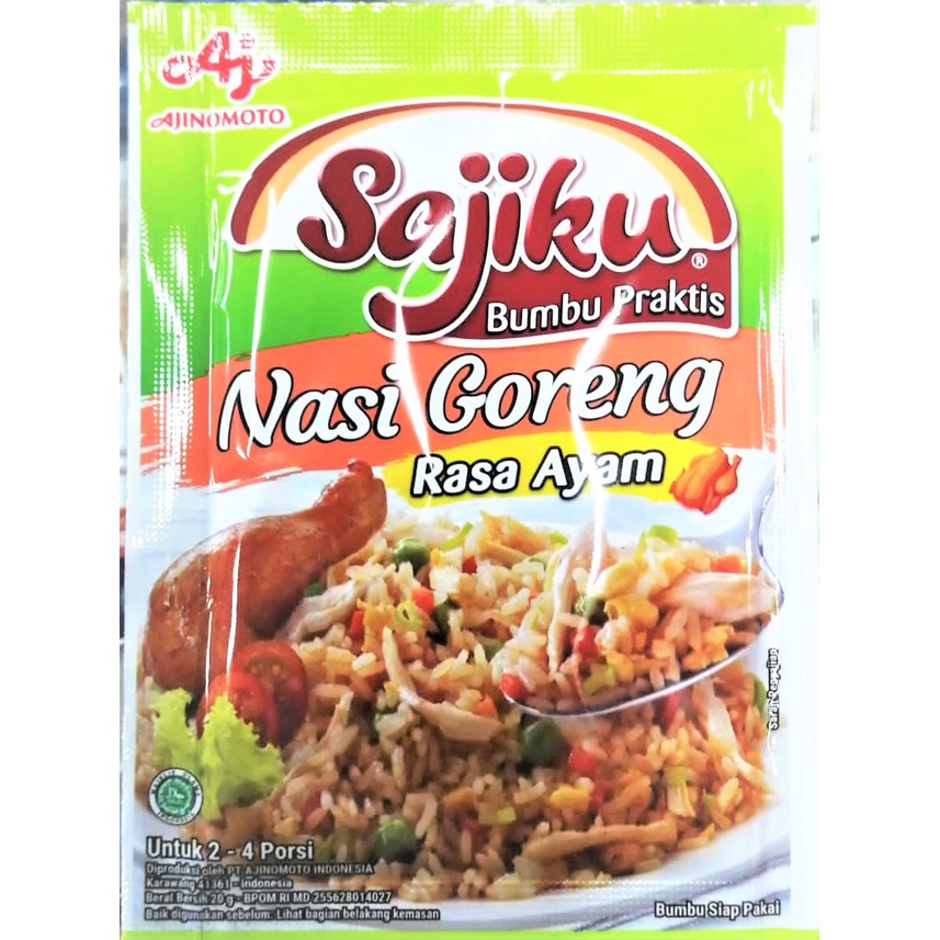 Jual Sajiku Bumbu Racik Nasi Goreng Rasa Ayam 20gr | Shopee Indonesia