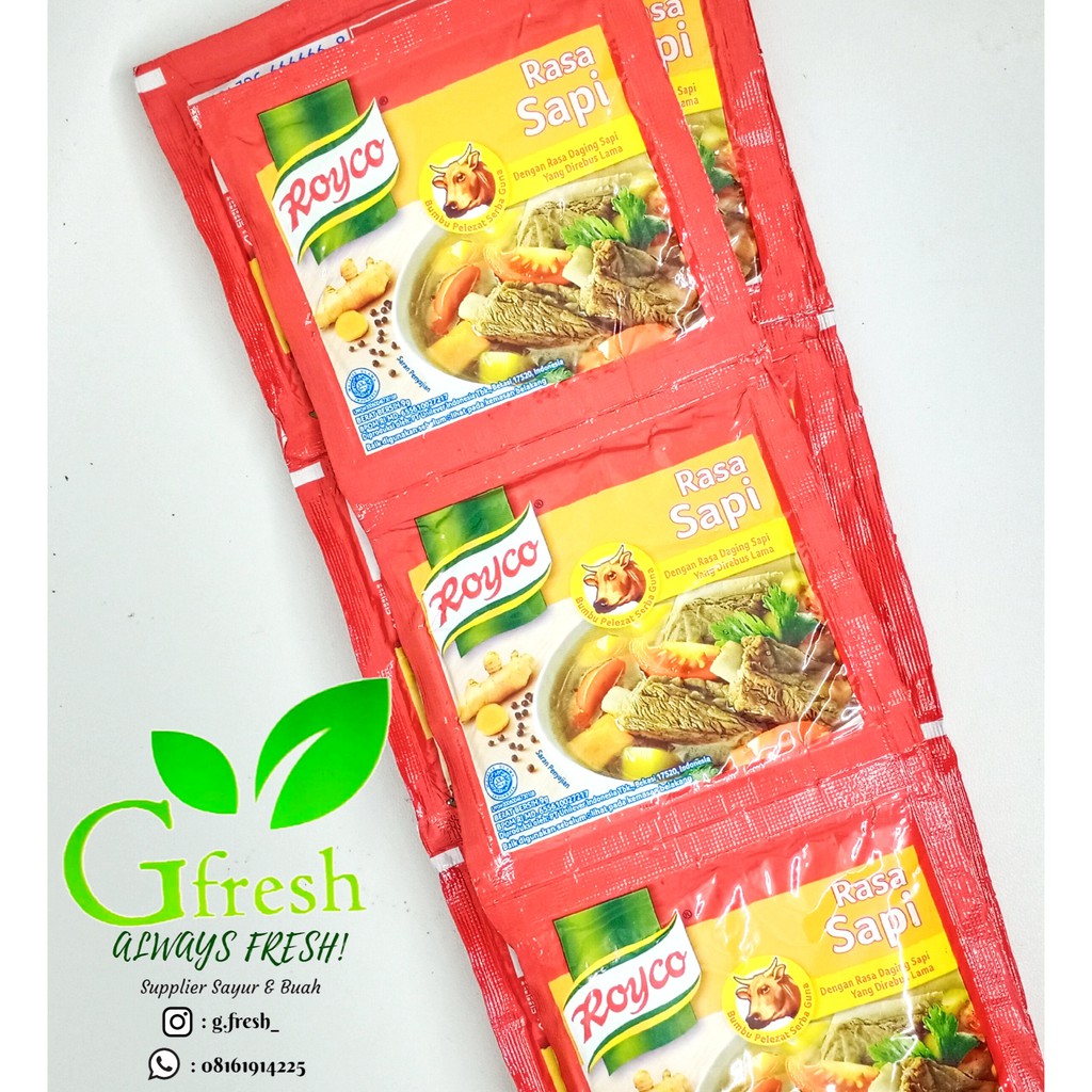 Jual Royco Rasa Sapi (Serenceng) | Shopee Indonesia