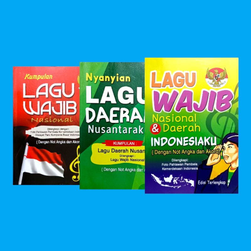 Jual Kumpulan Lagu Wajib Nasional Dan Lagu Daerah Nusantara | Shopee