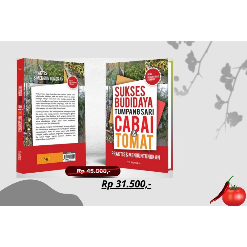 Jual BUKU SUKSES BUDIDAYA CABAI & TOMAT | Shopee Indonesia