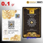 Minigold 0,1 Gram BLACK Series Emas Murni Logam Mulia 24 Karat 0,1 g