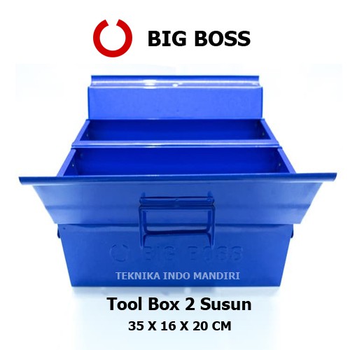 Jual BIG BOSS Tool Box 2 Susun Besi | Shopee Indonesia