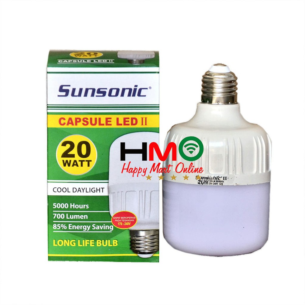 Jual Sunsonic Lampu Led Kapsul Tabung Watt Sunconic Capsule Led Watt Shopee Indonesia