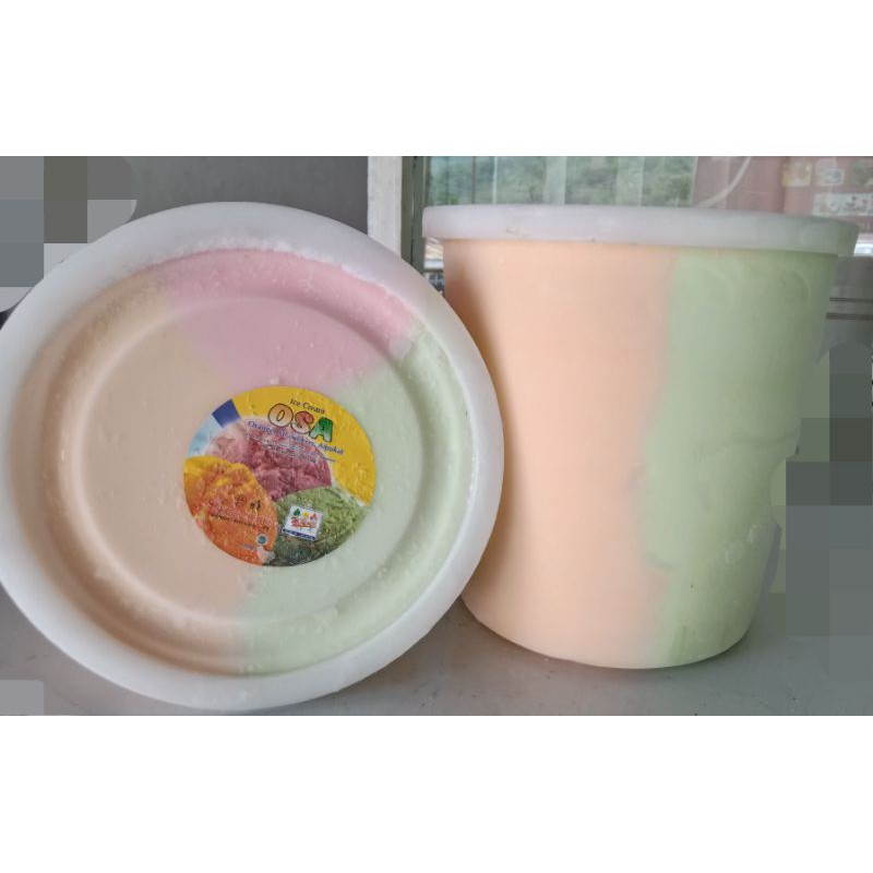 Jual Es Krim Miami Rasa Strawberry Alpukat Jeruk Isi 8 Liter Shopee