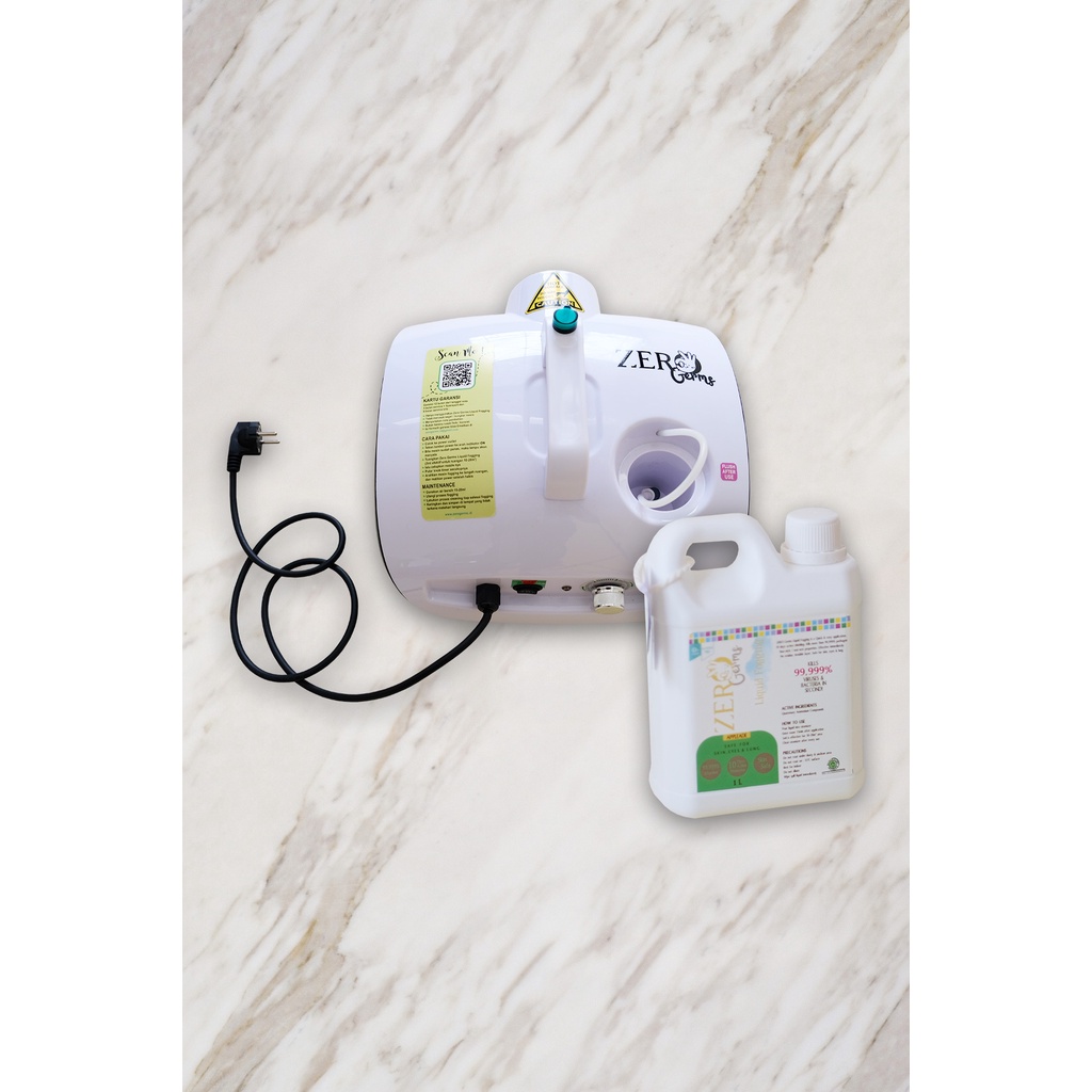 Jual Paket Fogging Machine (Putih) dan Liquid Fogging 1L | Shopee Indonesia