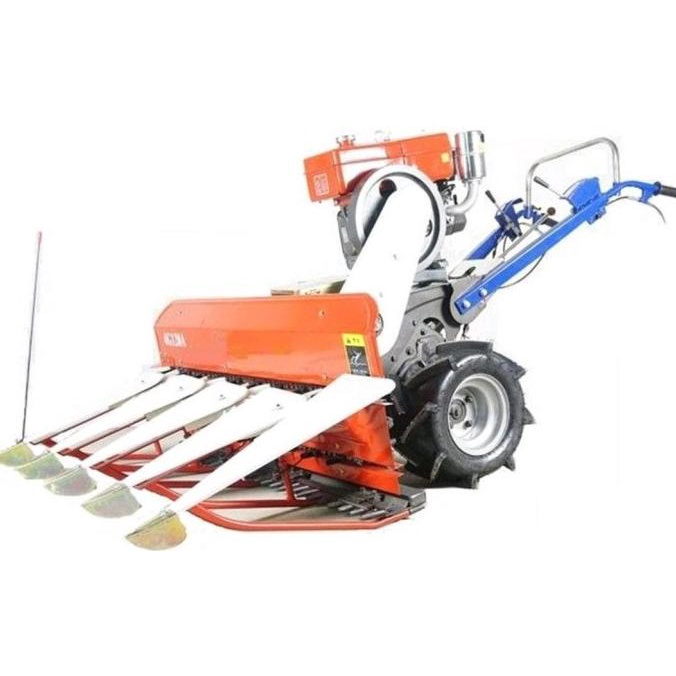 Jual mesin alat panen pemanen padi canggih rice harvester cepat irit