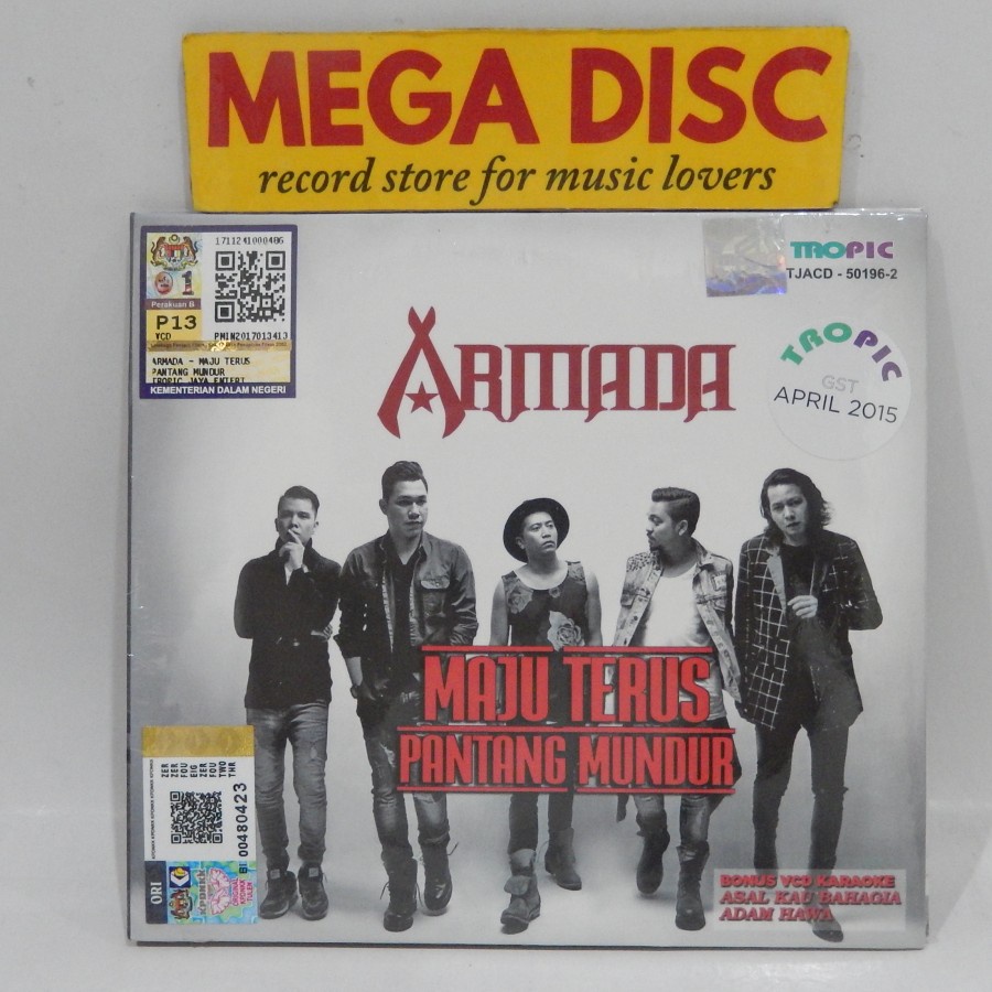 Jual CD Armada Maju Terus Pantang Mundur Album Audio CD VCD