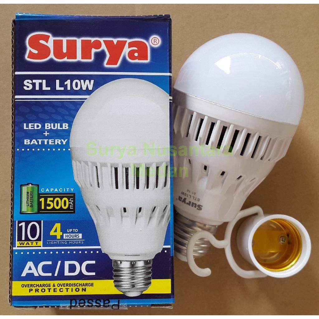 Jual Lampu Led Baterai Lithium Surya W Shopee Indonesia