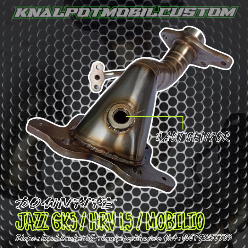 Jual Downpipe Frontpipe Jazz Gk Downpipe Frontpipe Honda Jazz Gk Downpipe Frontpipe Hrv