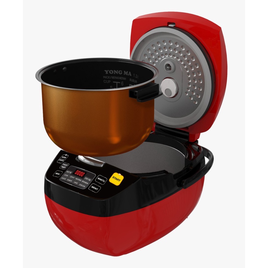 Jual YONGMA Digital Rice Cooker 1,3 Liter Magic Com Yong Ma SMC 8045