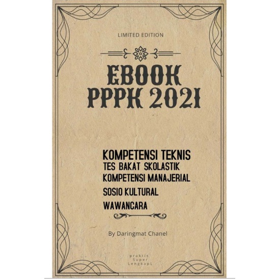 Jual BUKU PPPK TERBARU 2021 SOAL DAN PEMBAHASAN LENGKAP | Shopee Indonesia