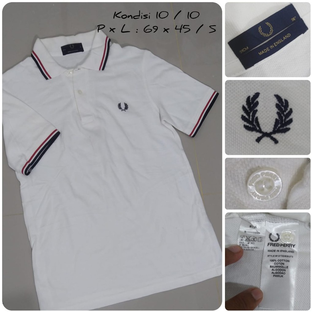 Polo fred shop perry original