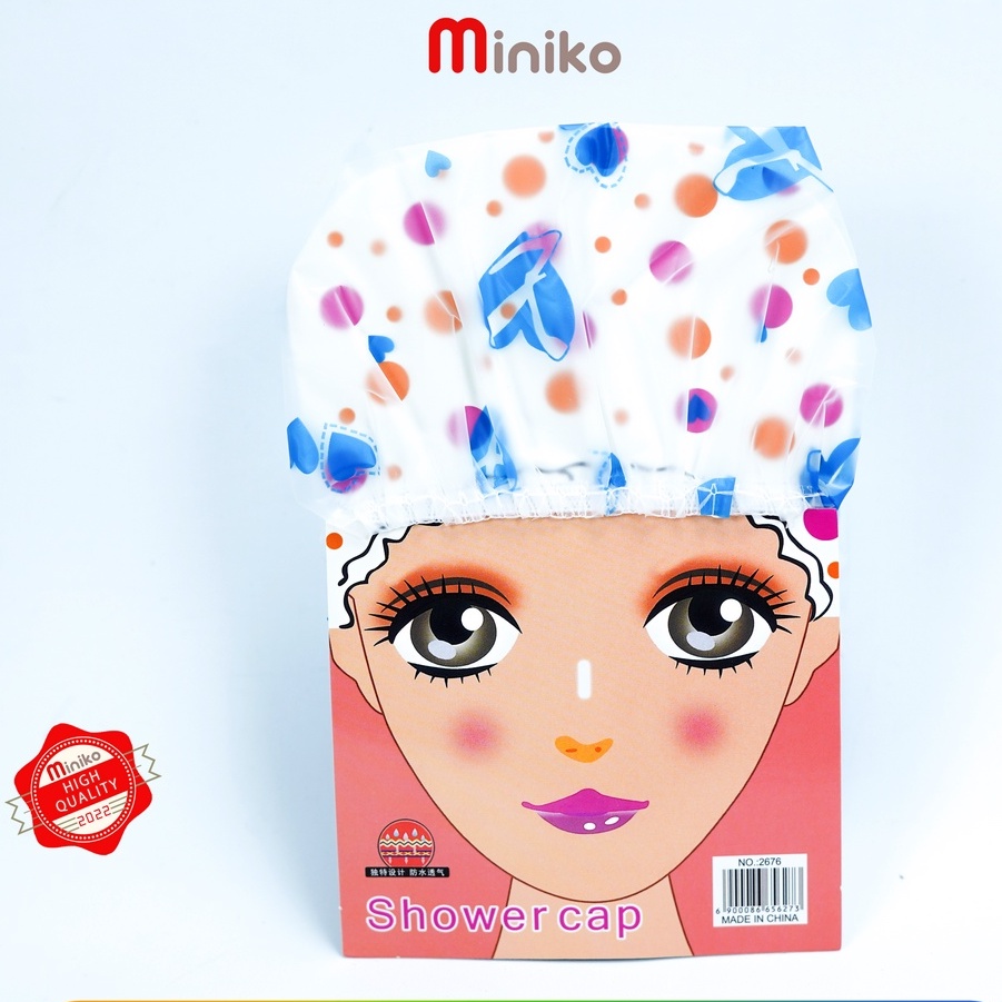 Jual SHOWER CAP/PENUTUP KEPALA / PENUTUP MANDI ATAU PELINDUNG RAMBUT