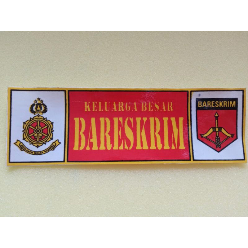 Jual Stiker Bareskrim | Shopee Indonesia