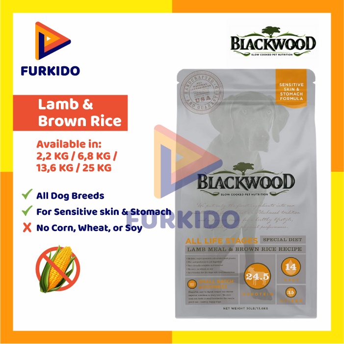 Blackwood Sensitive Lamb & Brown Rice