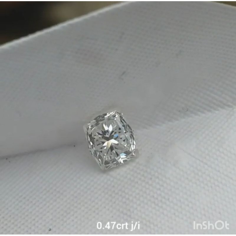 Jual berlian banjar putih persegi cutting koleksi cincin berlian cincin ...
