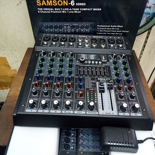 Jual MIXER ASHLEY SAMSON USB AUDIO INTERFACE ORIGINAL | Shopee Indonesia