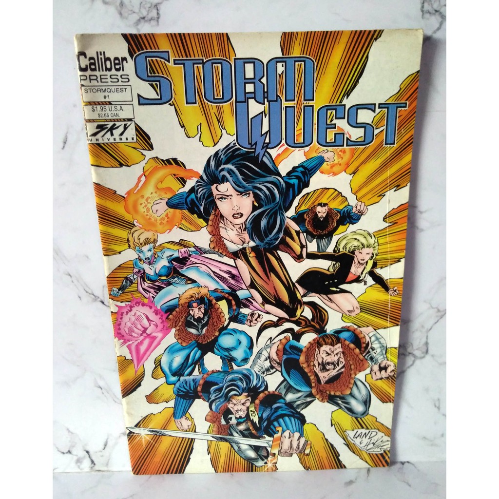Jual Komik StormQuest 1st Issue - Caliber Press - ENGLISH | Shopee ...