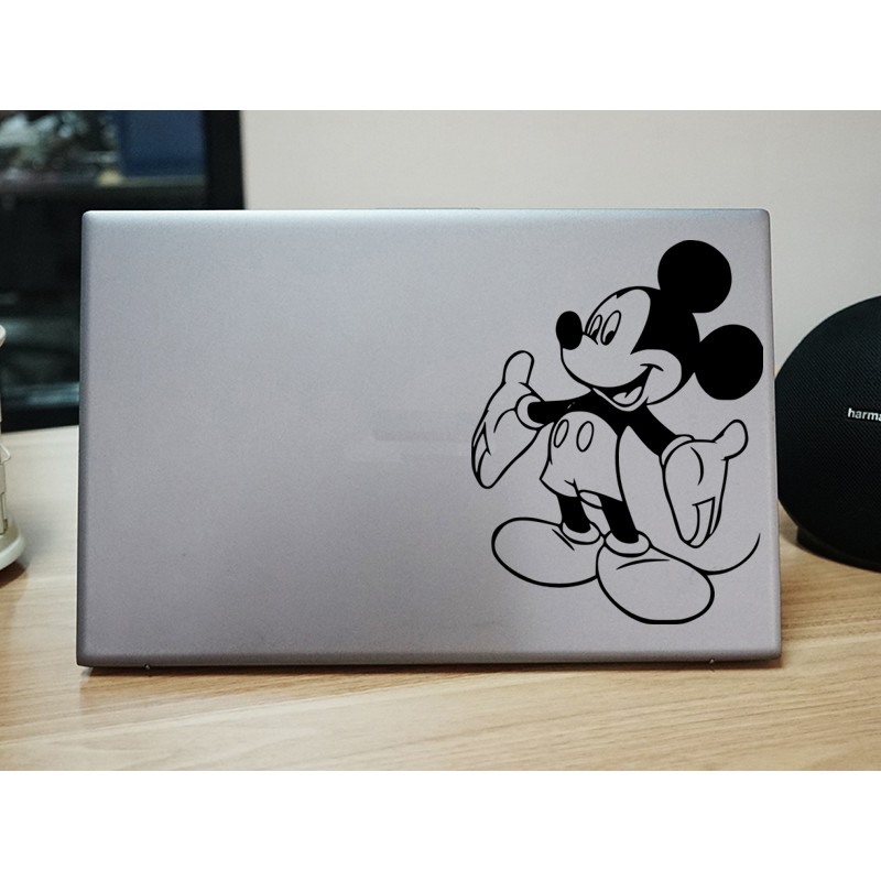 Jual stiker laptop mickey mouse 8 custom cutting stiker | Shopee Indonesia