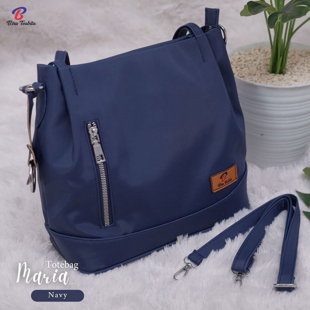 Jual Termurah Tas Totebag Wanita Anti Air Maria Totebag By Biru Tsabita