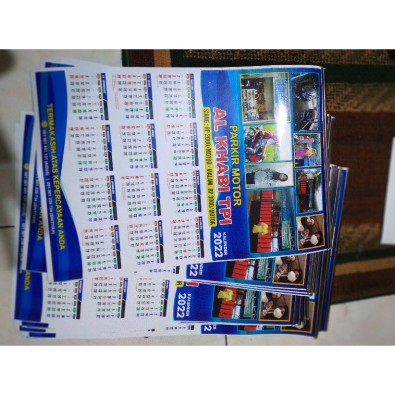 Jual KALENDER POSTER TAHUNAN CUSTOM FOTO Shopee Indonesia