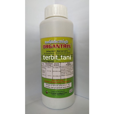 Jual Organtrin 6SL 500 ml dan 100ml Insektisida Biologi | Shopee Indonesia