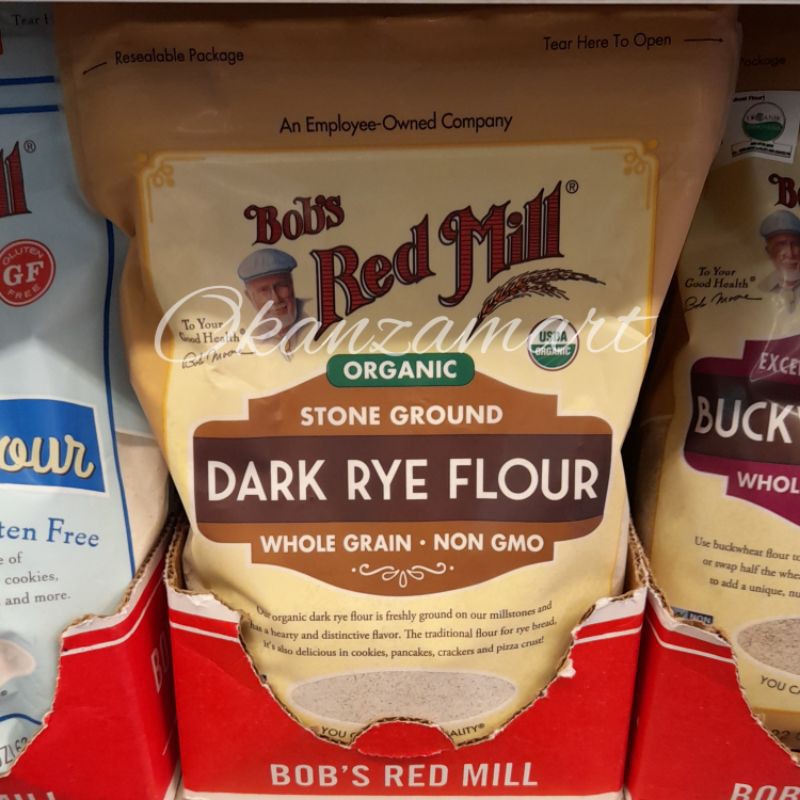 Jual Bob's Bobs Red Mill Organic Dark Rye Flour 623gr | Shopee Indonesia