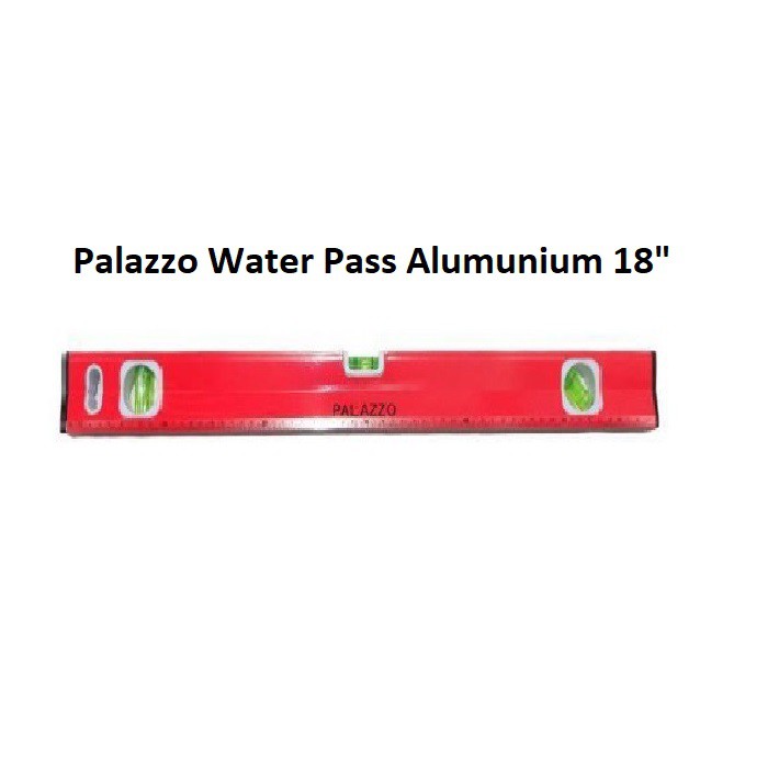 Jual Waterpass Palazzo Water Pass Alumunium 18inch Waterpass