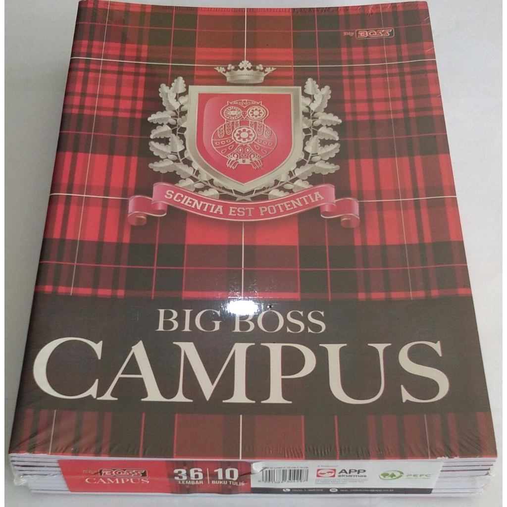 Jual Buku Tulis Big Boss Campus Pak Shopee Indonesia