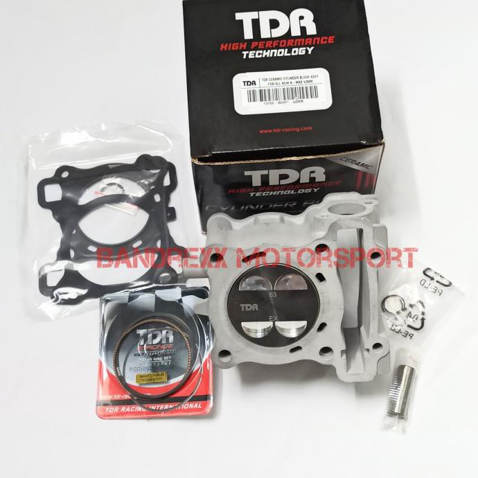 Jual Blok bore up yamaha Nmax nicasil technology by TDR 180cc | Shopee