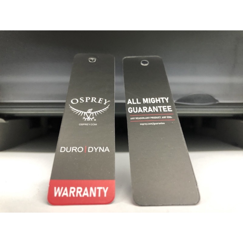 Jual OSPREY LABEL HANG TAG PREMIUM CO 1X DI KIRIM 600PCS | Shopee Indonesia
