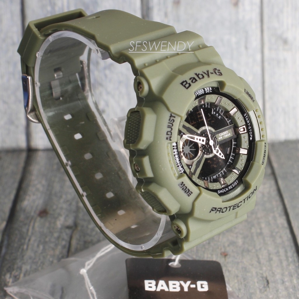 Baby g hot sale army green