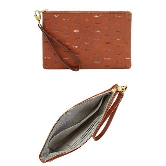 Fossil on sale pouch wristlet