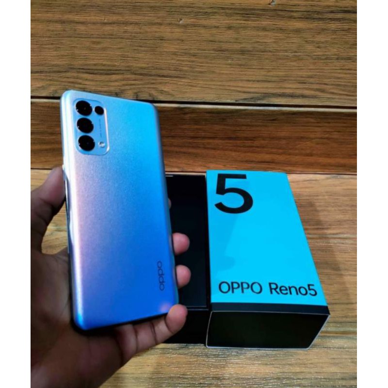 Jual OPPO RENO 5 & RENO 5F 8/128 SECOND FULLSET ORI | Shopee Indonesia