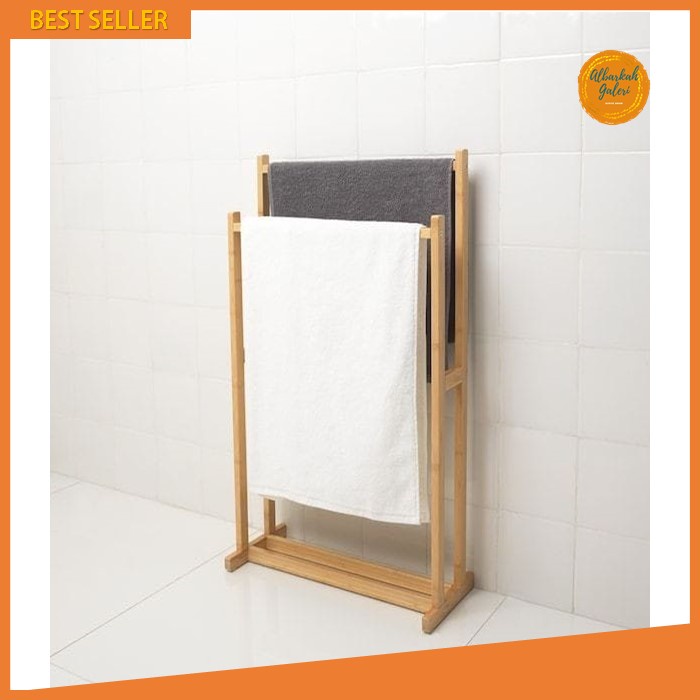 Jual Rak Handuk 2susun aesthetic murah Minimalis jatibelanda | Shopee ...