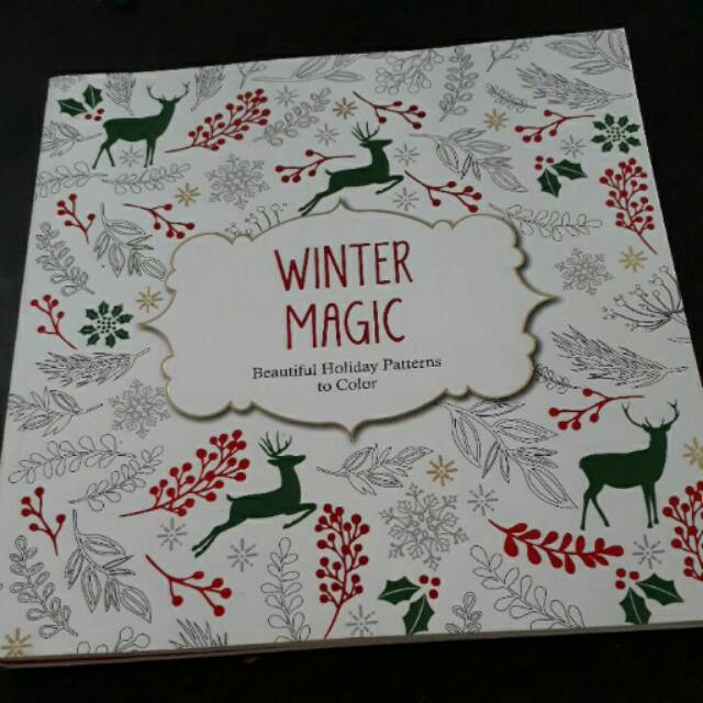 Jual Coloring book winter magic | Shopee Indonesia