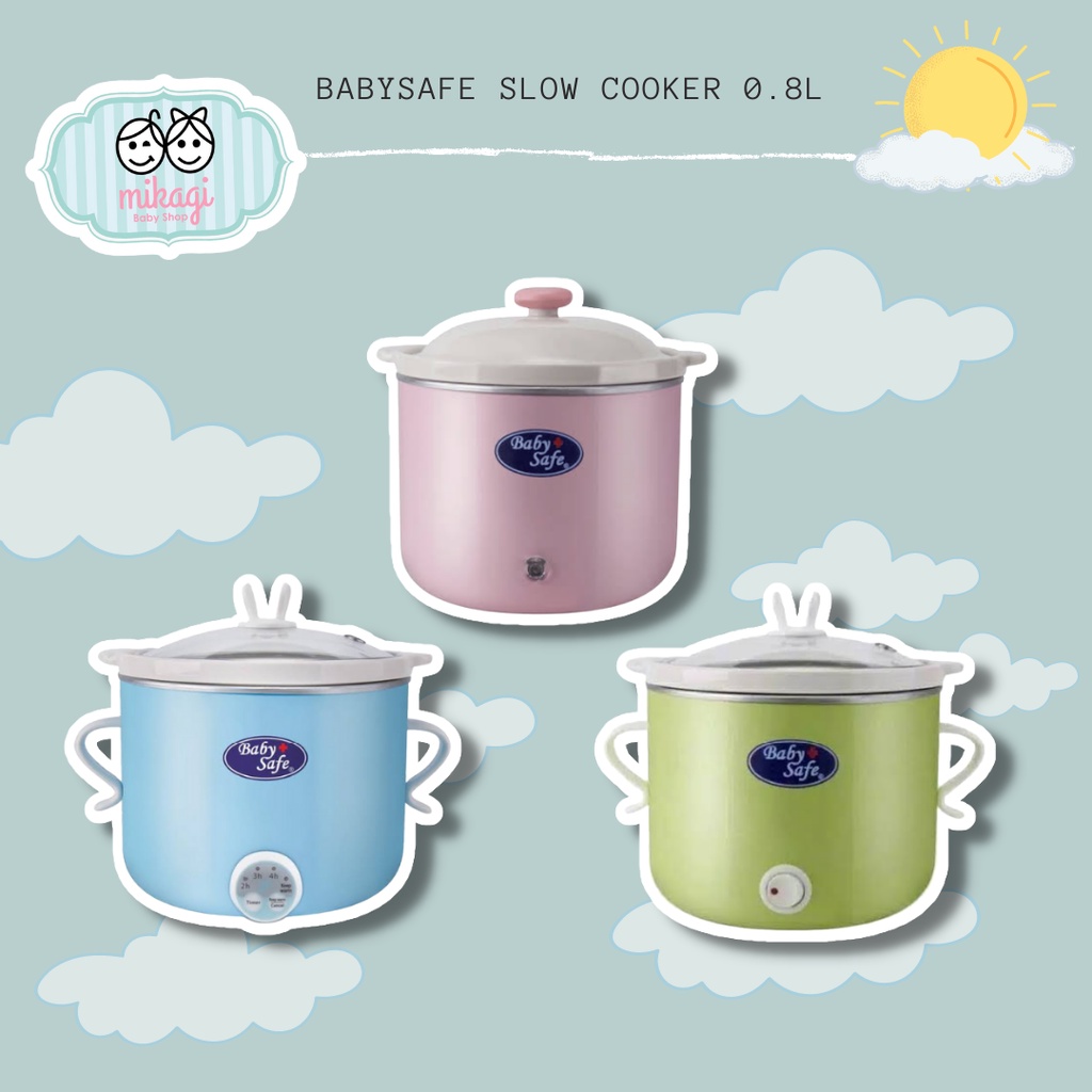 Jual Mikagibaby BABY SAFE Slow Cooker Bayi Penanak Dan Penghangat