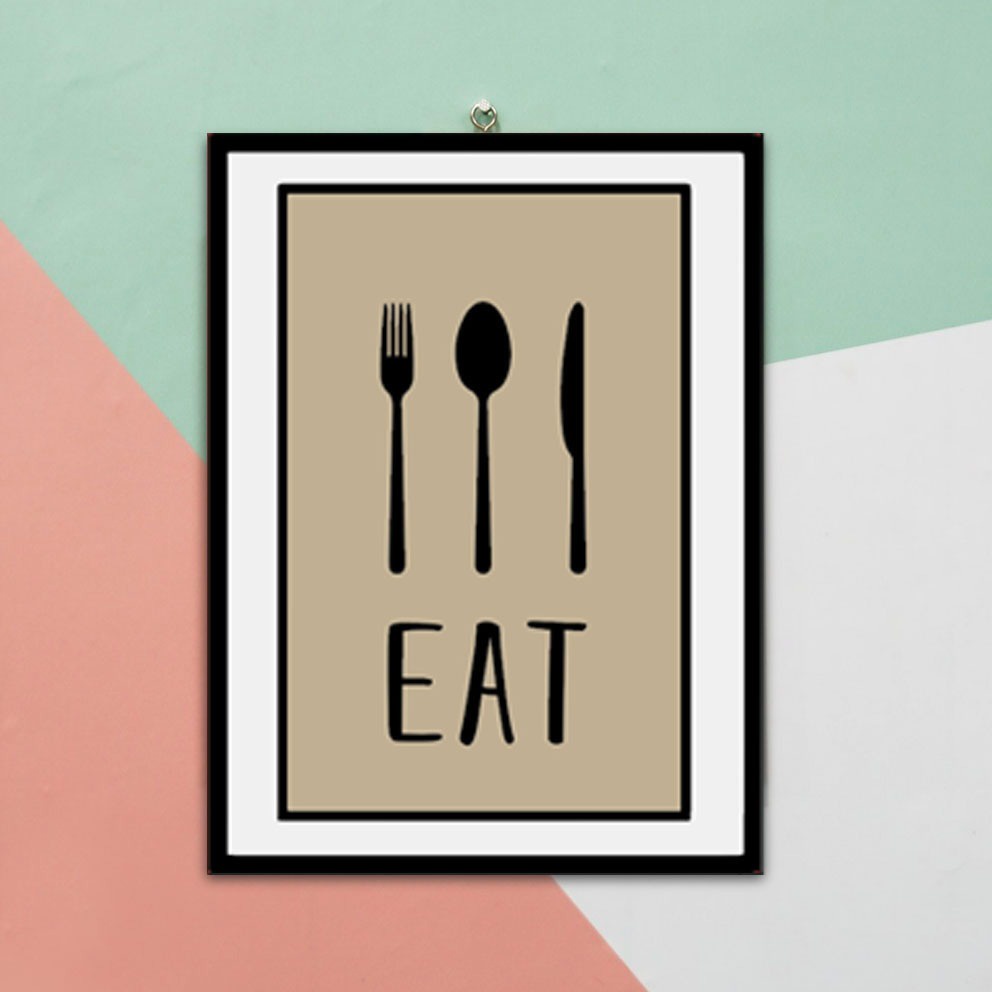 Jual Dekorasi hiasan dinding ruang makan pajangan dapur ( EPL 04