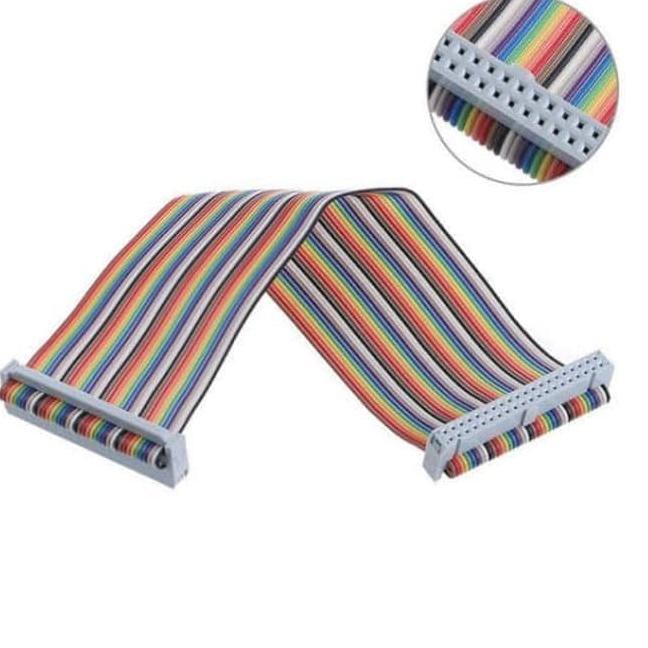 Jual KABEL GPIO 40 PIN DUPONT PELANGI FOR RASPBERRY PI+ | Shopee Indonesia