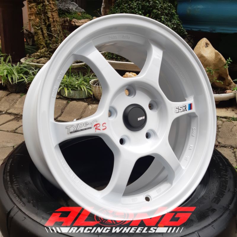 Jual VELG REPL. SSR TYPE-C R15 White PCD 5X114 Super Copy - Like ...