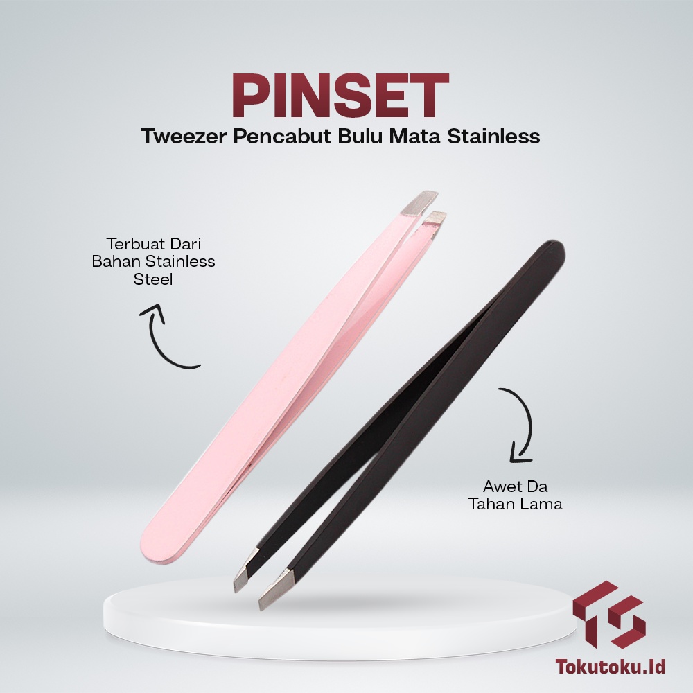 Jual Eyebrow Tweezer Pinset Bulu Mata Alis Ketiak Bulu Hidung