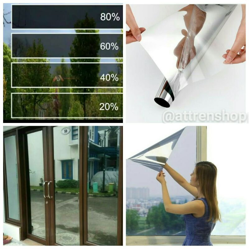 Jual Sticker Stiker Kaca Film One Way Ryben Cermin Riben Premium ...