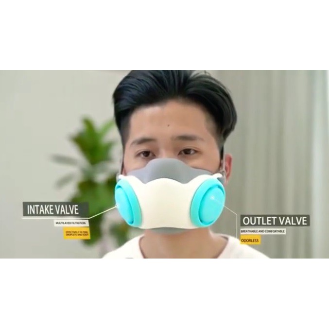 Jual ORIGINAL Masker Good Air Good Life - Safety Respirator Micro HEPA ...