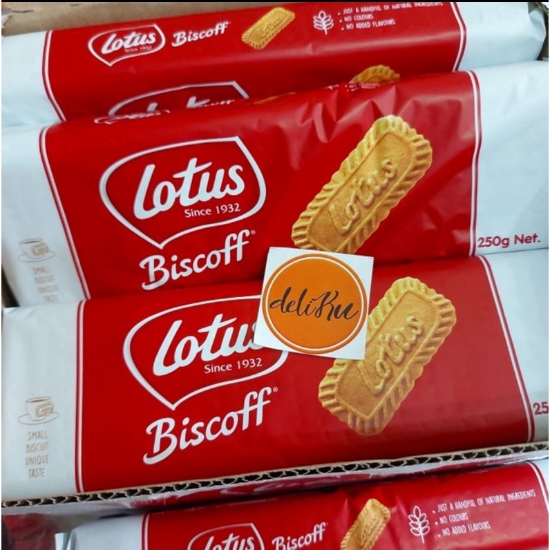 Jual Lotus Biscoff Biscuit Biskuit 250gr Caramelized Karamel | Shopee ...