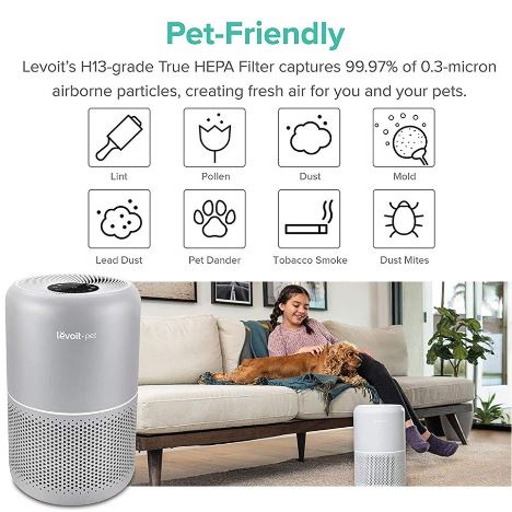 Jual Levoit Core P350 Pet Care Air Purifier True HEPA H13 Filter 3 ...