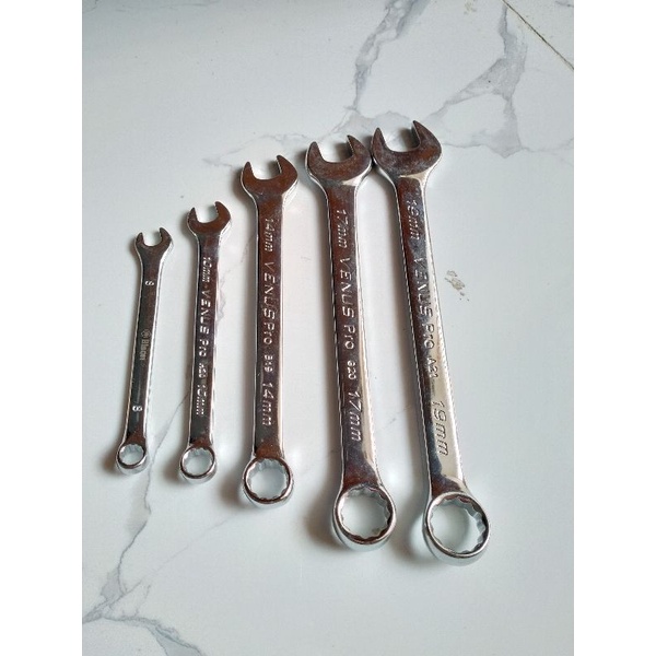 Jual Murah kunci ring pas 8 10 11 12 13 14 17 19 kunci pas ring bagus ...