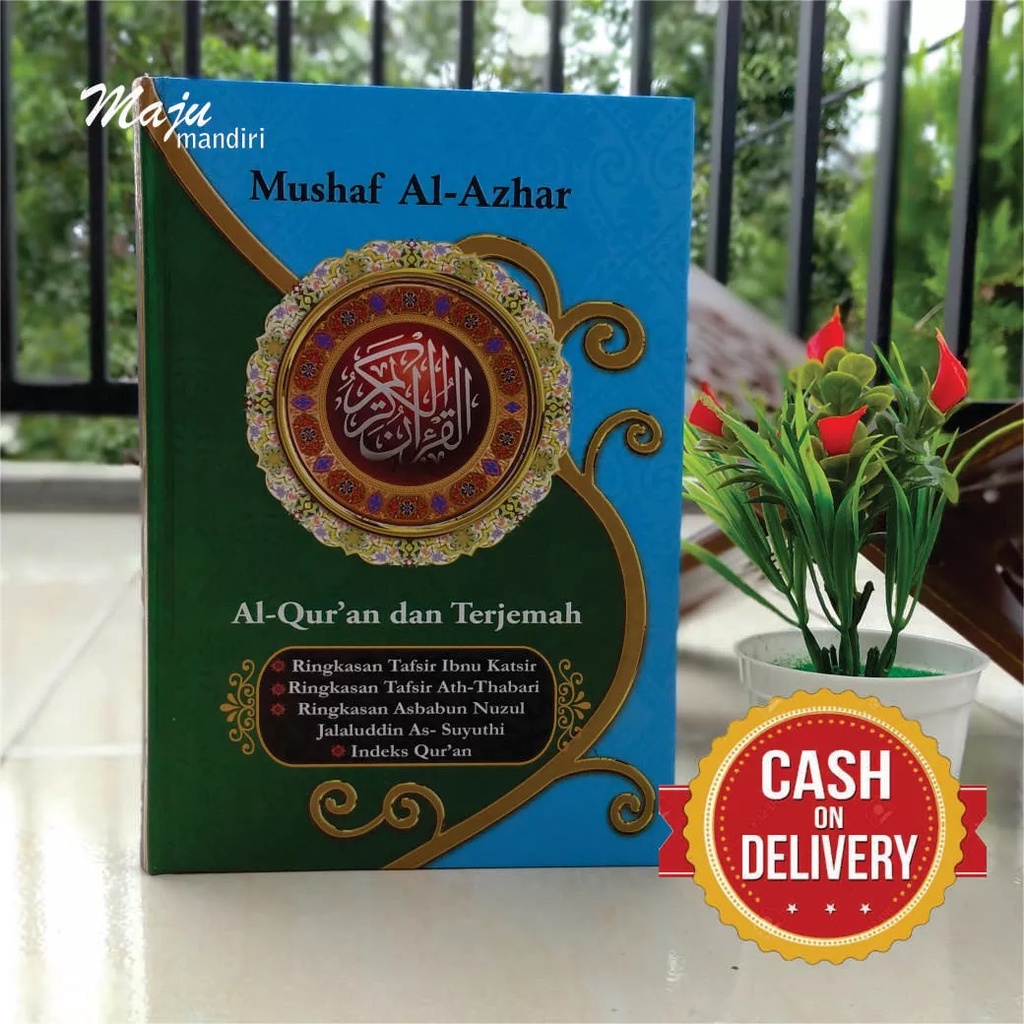 Jual mushaf al azhar hc ukuran sedang A5 MAJU MANDIRI SUKAMAJU alquran ...
